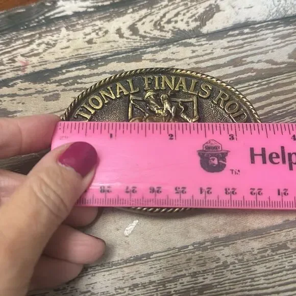 Hesston National Finals Rodeo *1979* Belt Buckle - Picture 4 of 5